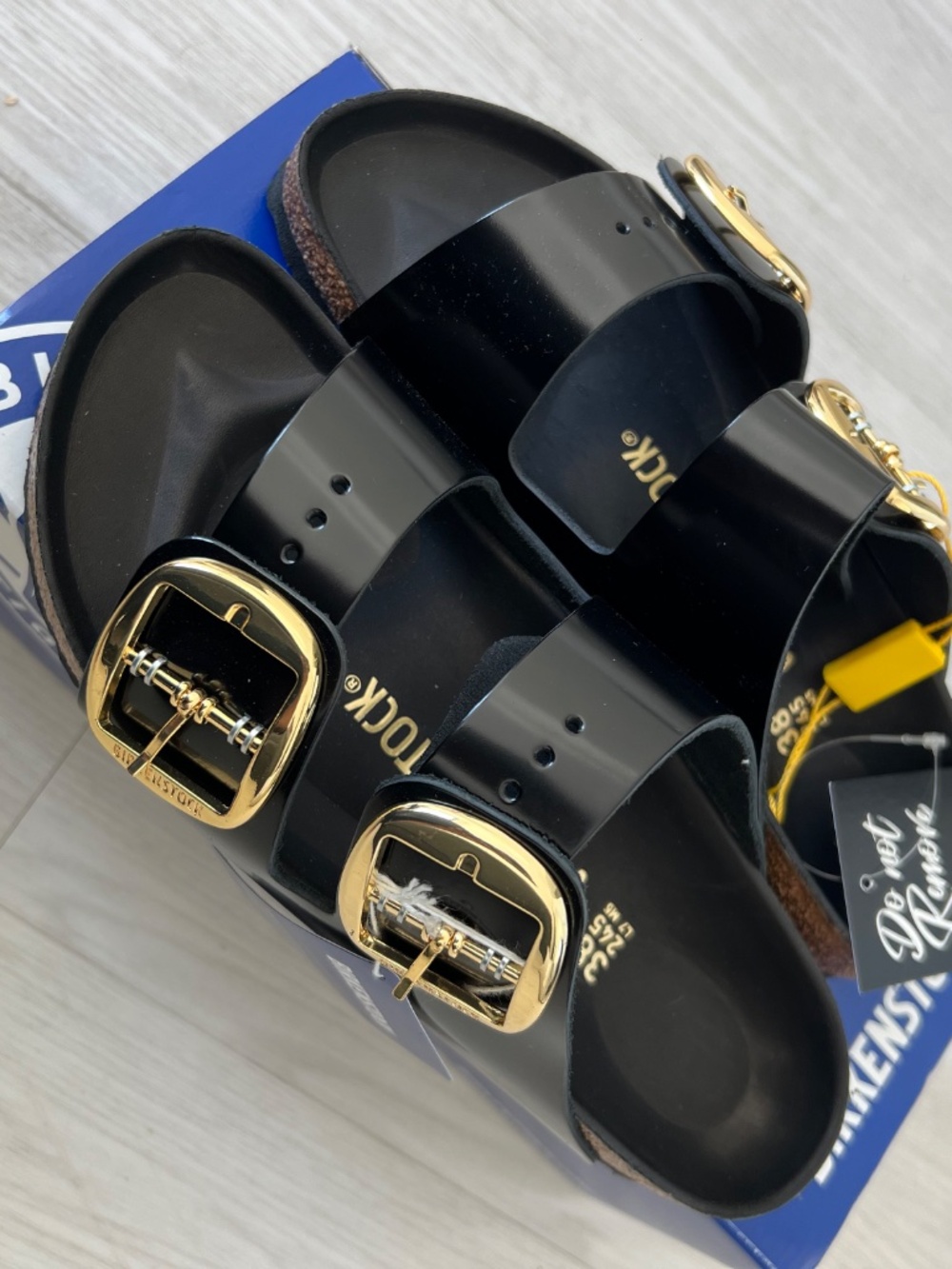 Arizona Big Buckle Birkenstock Black - Picture 2 of 4